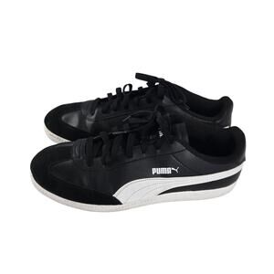 PUMA Astro Cup Puma Men's 11 Trainers Black White Retro Football Soccer Casuals